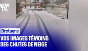 Bretagne: vos images témoins des chutes de neige