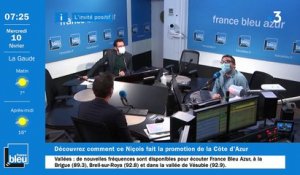 La matinale de France Bleu Azur du 10/02/2021