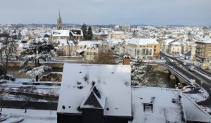 Neige en Sarthe : les plus belles photos du département enneigé