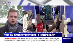 SNCF: le trafic TGV perturbé entre Paris et Lyon après un grave accident