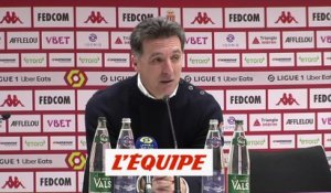 Pelissier : «De la frustration, pas de déception» - Foot - L1 - Lorient