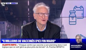 "Quand est-ce que l'ensemble de la population française pourra être vacciné ?" Le Pr Fischer répond à vos questions sur BFMTV