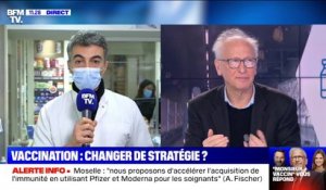 "Pour l'instant, le passeport vaccinal n'est pas un sujet d'actualité" Le Pr Fischer répond à toutes vos questions sur BFMTV