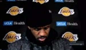 Lakers - LeBron : ''C'est toujours excitant d’affronter les meilleurs''