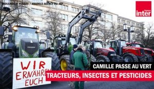 Des tracteurs, des insectes et des pesticides - Camille passe au vert