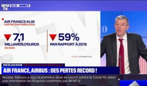 Air France-KLM a perdu 7,1 milliards d'euros en 2020