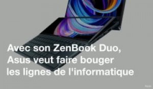 On a testé l'ordinateur à deux écrans d'Asus, le ZenBook Duo