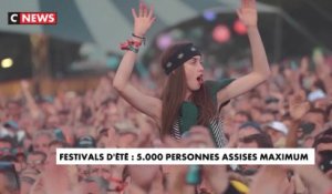 Une jauge à 5000 personnes assises pour les festivals cet été