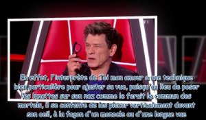 The Voice - pourquoi Marc Lavoine tient-il ses lunettes bizarrement - Il s'explique (1)