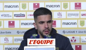Louza : «On va retenir le positif» - Foot - L1 - Nantes