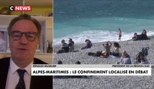 Renaud Muselier :  «Je pense qu’il faudra prendre des décisions le week-end, le faire sur le territoire du littoral et le faire le plus vite possible»