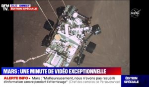 Michael Watkins (NASA): "C'est la première fois qu'on arrive à filmer réellement l'atterrissage d'un appareil sur Mars"