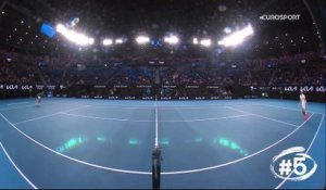 Insubmersible Djokovic : Le Top 5 de ses plus beaux points à Melbourne