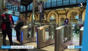 Transports : la SNCF affiche une perte nette de 3 milliards d'euros en 2020