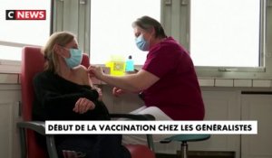Début de la vaccination chez les généralistes