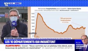 Covid en Seine-Saint-Denis: Stéphane Troussel veut "tout tenter" avant de reconfiner
