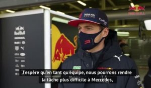 Red Bull - Verstappen : "Nous voulons rendre la tâche plus difficile à Mercedes"