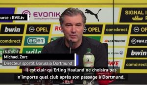 Transferts - Zorc répond à Raiola : "Haaland ne choisira pas n'importe quel club après son passage à Dortmund"