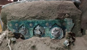 Italie : découverte exceptionnelle d'un char de l’époque romaine à Pompéi