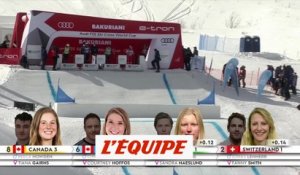 La Suisse victorieuse par équipe - Skicross - CM