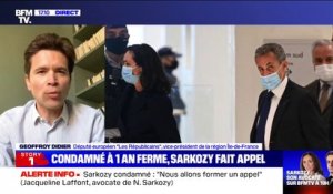 Nicolas Sarkozy condamné: Geoffroy Didier dénonce un "acharnement politique qui finit par porter ses fruits"