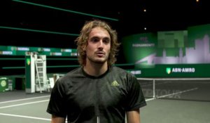 Tsitsipas looks back on a tough hit-out in Rotterdam