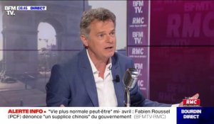 Fabien Roussel (PCF): "Pour ces laboratoires pharmaceutiques, ce coronavirus est une 'opportunité économique', c'est honteux"