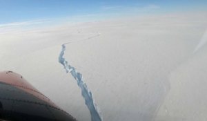 Un immense iceberg se détache de l'Antarctique