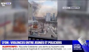 Lyon: des affrontements dans le quartier de la Duchère entre une trentaine de jeunes et des policiers