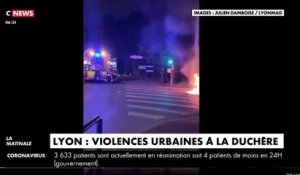 Lyon : Violences, départs de feu, caillassage, le quartier de La Duchère s'est embrasé cette nuit après un accident d'un deux roues dans lequel un adolescent a été grièvement blessé
