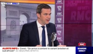 Olivier Véran: "Nous travaillons sur des réouvertures progressives" dans 4 à 6 semaines