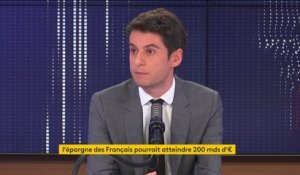 Covid-19 : "Nous n'augmenterons pas les impôts pour solder cette crise"promet Gabriel Attal, porte-parole du gouvernement