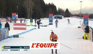 Le résumé du relais à Nove Mesto - Biathlon - CM (H)