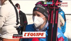 Chevalier-Bouchet : « Je ne suis vraiment pas contente de moi » - Biathlon - CM (F)