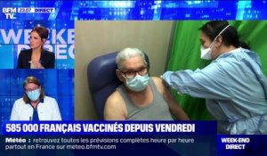 585 000 français vaccinés depuis vendredi - 07/03