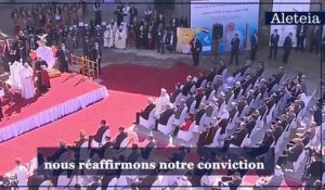 Pape François à Mossoul :  " La fraternité est plus forte que le fratricide"