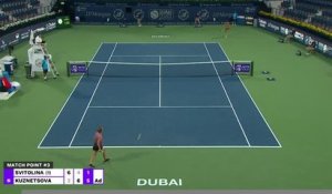 Dubaï - Svitolina éliminée d'entrée