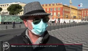 Covid-19 : à Nice, le confinement du week-end est-il efficace ?