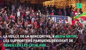 Avant PSG-Barcelone, un feu d'artifice perturbe la nuit des joueurs