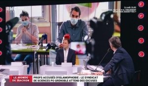 Le monde de Macron : Le syndicat de Sciences Po Grenoble attend des excuses dans l'affaire des profs accusés d'islamophobie - 10/03