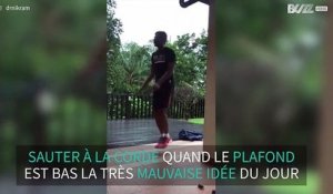 Un saut à la corde qui vire au ridicule