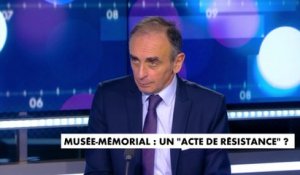 Eric Zemmour : «On ne fait pas un musée pour résister. Le terrorisme c’est un moyen ce n’est pas un adversaire (…) Il n’ose pas dire qu’on combat l’islamisme»
