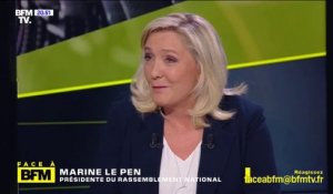 Pour Marine Le Pen, le ministre de la Justice donne "une image de partialité"