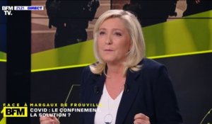 Marine Le Pen: "Avoir privé les Français de culture a eu un impact psychologique important"