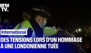 Tensions après un hommage à Sarah Everard, une londonienne tuée