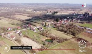 Croatie : des cratères formés par le séisme de décembre 2020