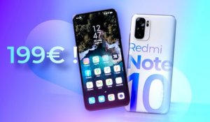 Voici le MEILLEUR SMARTPHONE à moins de 200€ ! (Xiaomi Redmi Note 10)