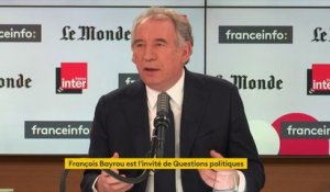 Proportionnelle : "Ce qui bloque, c'est qu'on n'a pas trouvé la démarche démocratique pour que le choix des Français s'exprime", juge François Bayrou