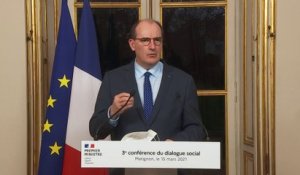 Jean Castex annonce avoir autorisé "le versement en 2021 d'une prime de 1000 euros défiscalisée"