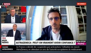 Le Dr Fouché met le feu sur le plateau de "Morandini Live" ce matin sur CNews en affirmant que "le vaccin AstraZeneca est dangereux "- VIDEO